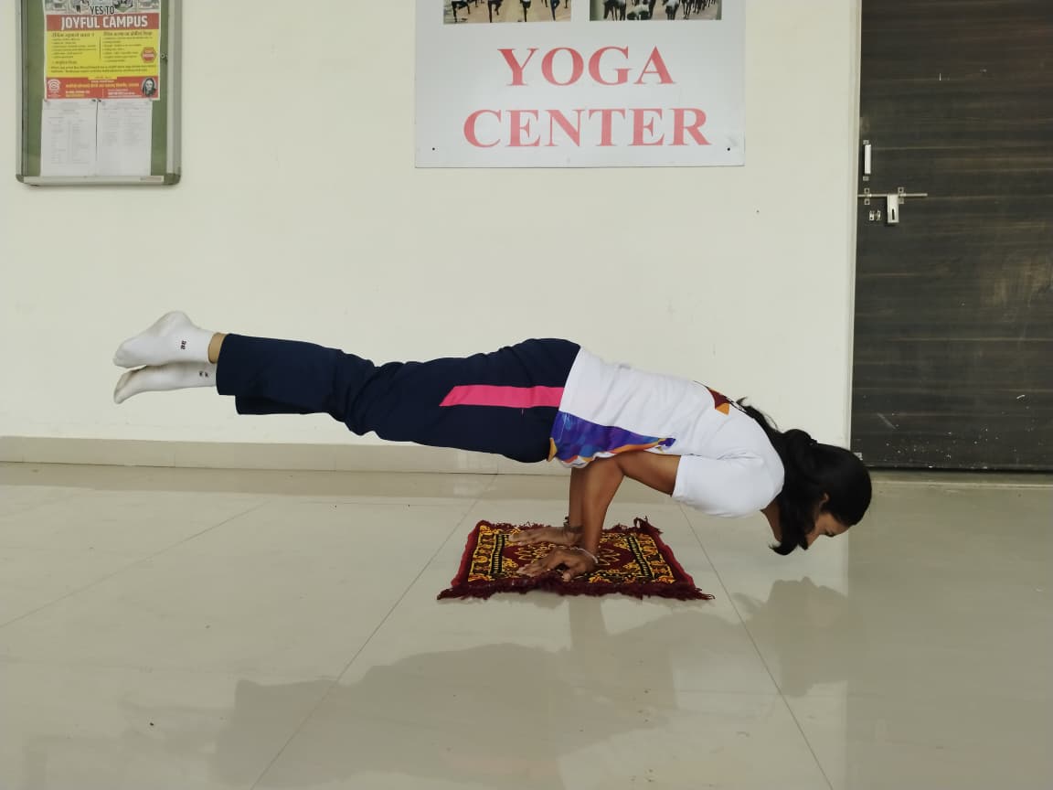 On 21st June 2026, the 12th International Yoga Day was celebrated with great enthusiasm at the college under the theme “Yoga for Healthy Ageing.” The program aimed to highlight the physical, mental, a